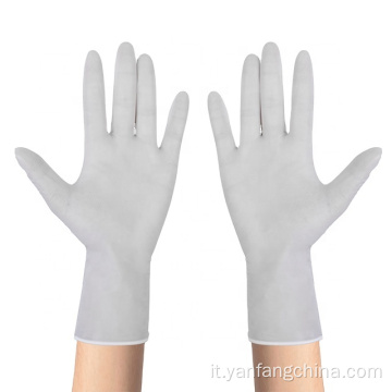 Esame guanti in nitrile, guanti di nitrile senza polvere